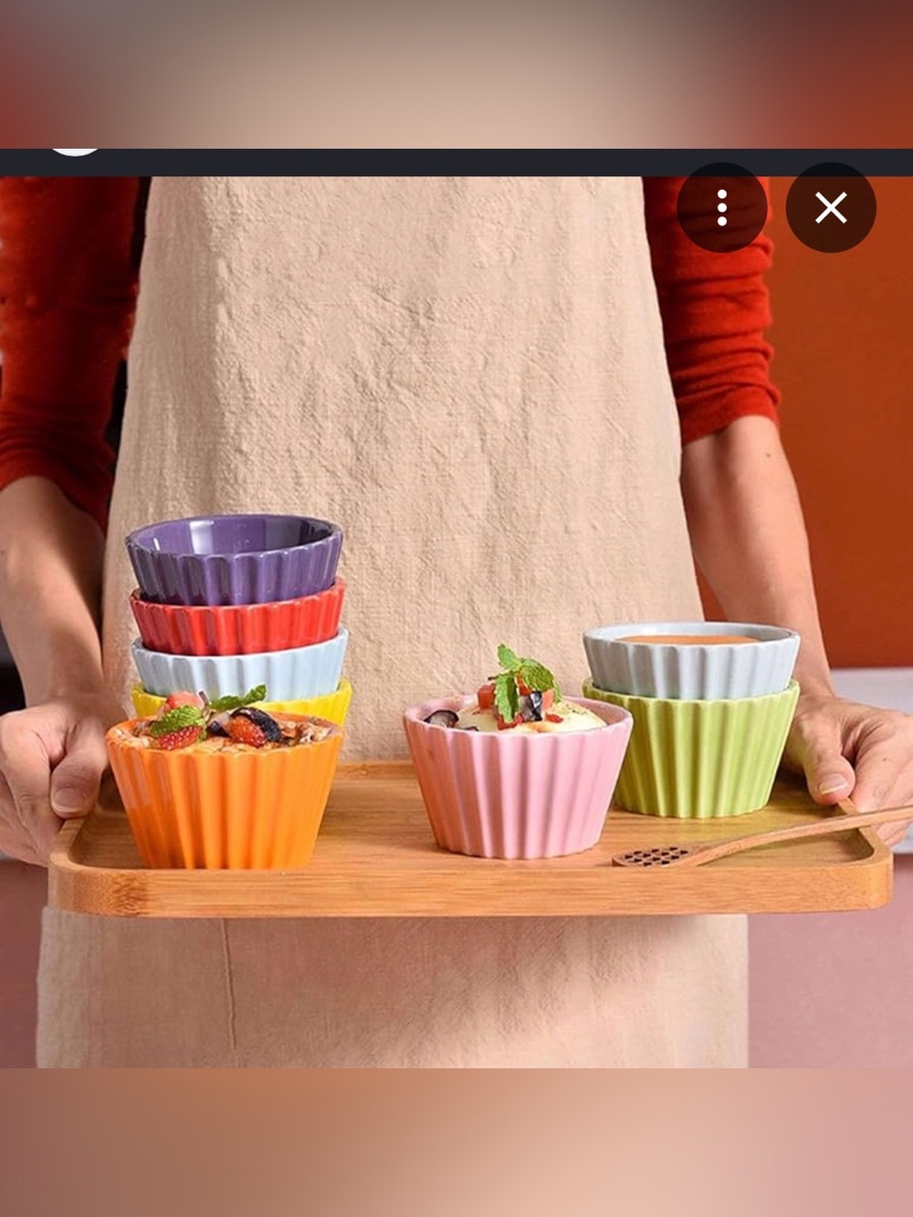 STIR | Colorful Ceramic Baking mini ramekins Set